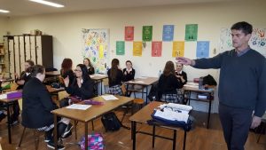 Our TY students embarked on a new learning adventure this week; they began a ten week sign language course with Martin from the Center for Sign Language Studies (CSL), Galway.