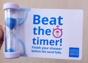 Can you take a shower in under four minutes and 'Beat the timer' - Give it a go..